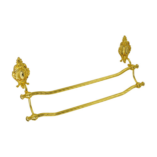 Полотенцедержатель двойной L60 см, золото Migliore Elisabetta