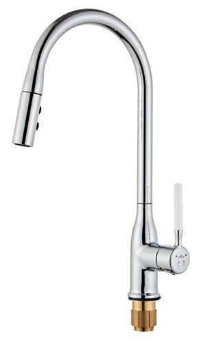 15018-F Смес. од. для кухни выс. с ВЫД. лейкой ViEiR (10/1шт)