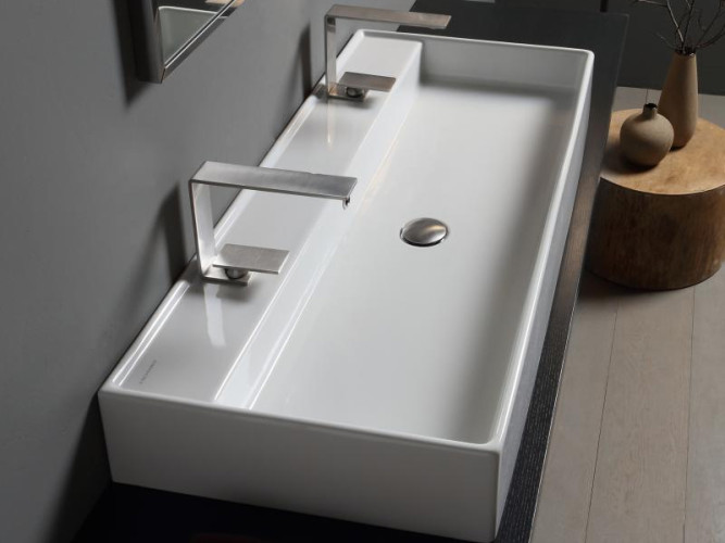 Раковина накладная/  подвесная Scarabeo TEOREMA 8031/R-100B