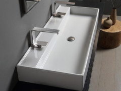 Раковина накладная/  подвесная Scarabeo TEOREMA 8031/R-100B