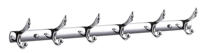 32116 П/держатель 6 крючков HANSEN (50/1шт)