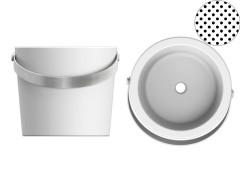 Раковина накладная Scarabeo BUCKET 8801CR/SENR