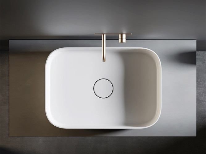 Раковина накладная RELAX DESIGN LINFA 2 LX01 opac