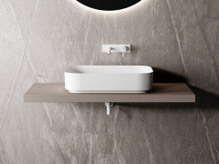 Раковина накладная RELAX DESIGN LINFA 2 LX01 opac