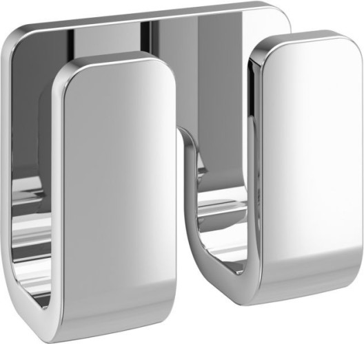 Gedy Outline, крючок двойной, цвет хром