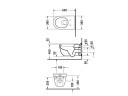 Унитаз подвесной DURAVIT STARCK III 2226090000