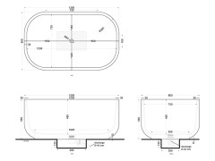 Ванна CIELO ARCADIA DABAT BI
