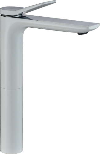 11099-F Смеситель для умыв. (высокий) белый HANSEN (10/1шт)