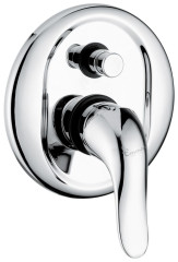 Emmevi Duka, смеситель внутристенный на 2 выхода, цвет хром