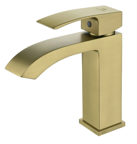 44111-S Смеситель од. для раковины (Мат. Золото) GANZER (10/1шт)