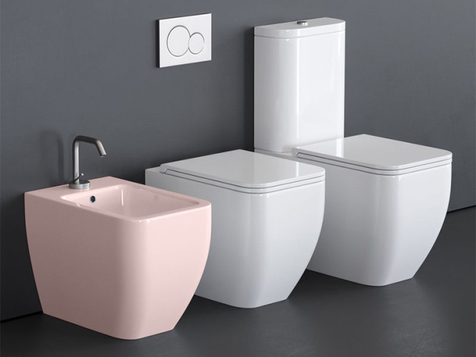 Биде напольное Scarabeo TEOREMA 2.0 5139/54