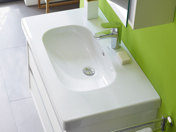 Раковина подвесная/на тумбу DURAVIT D-CODE 03428500002