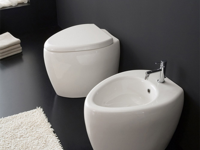 Унитаз напольный Scarabeo MOAI 8606