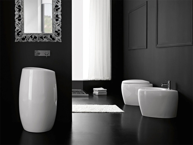 Унитаз напольный Scarabeo MOAI 8606