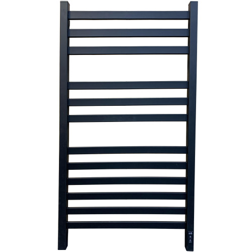 Полотенцесушитель Электрич. с/т GROIS Bruno GR-123 500/1000 П12 RAL9005 U черный матовый