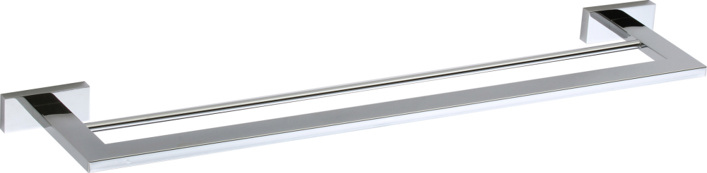 88071 Держатель 2-ой для полотенца 55 см. (ХРОМ) GANZER (10/1шт)