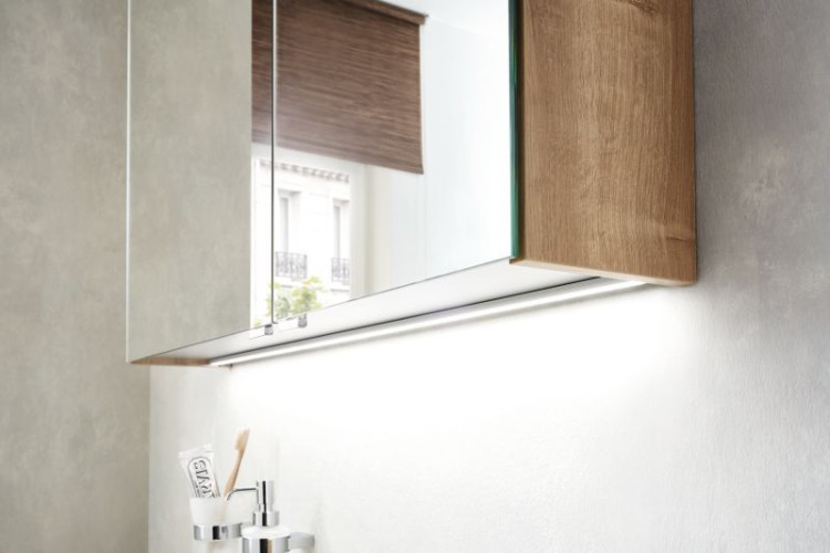 Puris, нижняя дополнительная LED подсветка для зеркальных шкафов 600 мм