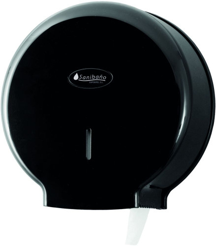 Sanibano, диспенсер для бумаги промышленный, цвет черный глянец