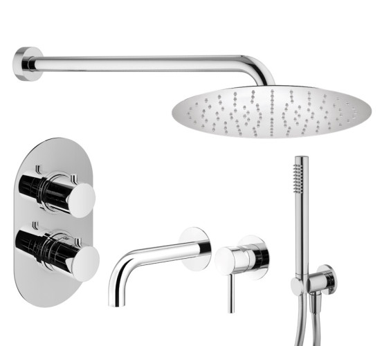 Комплект для душа Plumberia Selection IXO KITXOT18CR210