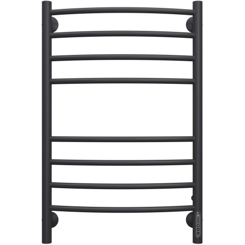 Полотенцесушитель с/т TERMINUS Электро Классик П8 500х850 (quick touch) RAL9005 черный матовый NEW