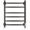 Полотенцесушитель Электрич.кабельный Ника STEP-2 60/40 RAL9005 черный матовый правый тэн