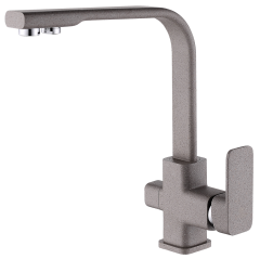 12025-A Смеситель(БЕЖ. ПЕСОЧ)с фильтром GANZER  (10/1шт)