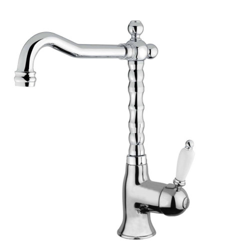 Fiore Imperiale, однорычажный смеситель для раковины без донного клапана, цвет бронза