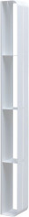 Полка Aquanet Магнум 15x130 белая матовая, вертикальная