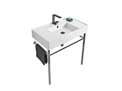 Консоль под раковину Scarabeo TEOREMA 10061/CR