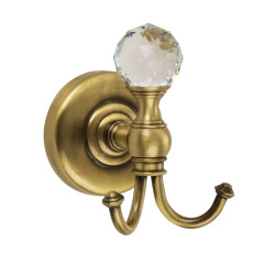 Крючок, бронза/Swarovski Migliore Amerida