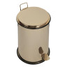 Ведро мусорное 11л, D26, H40 cm, золото Migliore Migliore