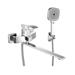 433541 Смеситель од. для ванны дл. (ХРОМ) ViEiR (10/1шт)