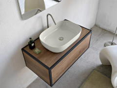 Раковина накладная Scarabeo GLAM 1804/54