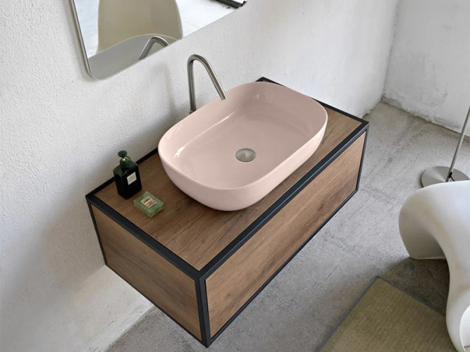 Раковина накладная Scarabeo GLAM 1804/54