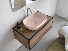 Раковина накладная Scarabeo GLAM 1804/54