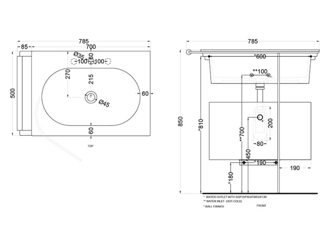 Полотенцедержатель CIELO KYROS KYPL RG