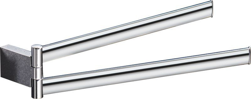 Gedy G-Kent, полотенцедержатель двойной поворотный, длина 36.5 см, цвет хром