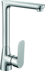 Mariner Magica, однорычажный кухонный смеситель с поворотным изливом, цвет чёрный матовый