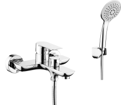 21031 Смеситель однорыч для ванны кор. GANZER  (8/1шт)