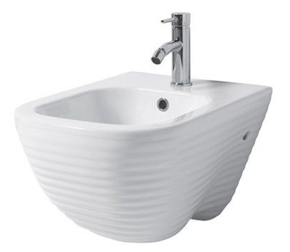 Disegno ceramica Loom, подвесное биде, c крепежом, 52,5x37 см, цвет белый глянцевый