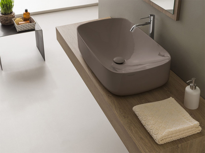 Раковина накладная Scarabeo MOON 5502/52