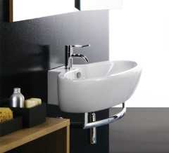 Раковина подвесная или накладная SIMAS LFT SPAZIO LFT 34 bia 1 hole