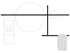 Структура для зеркала CIELO SIWA SWSTT NM