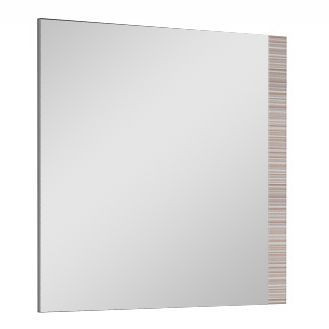 Oristo, Urano 70 см: зеркало со светильником, цвет expresso