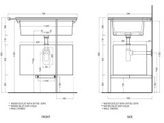 Консоль для раковины CIELO KYROS KYST BZ