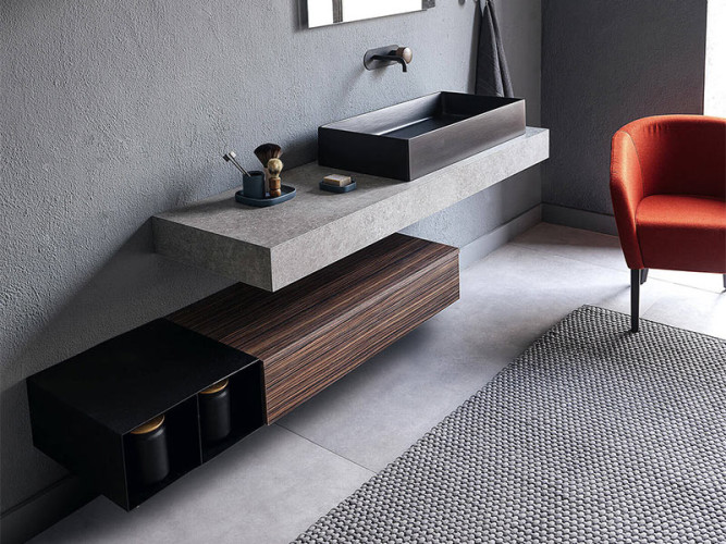 Контейнер металлический Scarabeo TOP LINE 2905/NROP