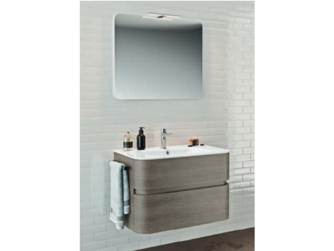 Тумба со стеклянной раковиной BERLONI BAGNO FLY FLYBA2C002CXS2/1416