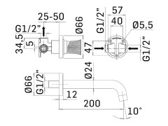 Смеситель для раковины MAMOLI TOKYO 48770000T021