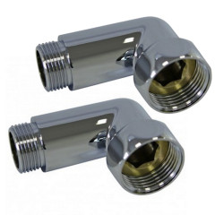 Американка для полотенцесушителя  угл 1&quot; x 3/4&quot;  г/ш  741SCH1005