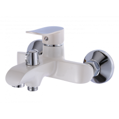 30003-F Смеситель для ванны (БЕЛЫЙ) HANSEN (10/1шт)